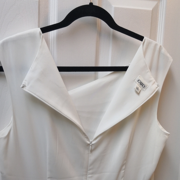 Cato Black & White Dress, sz 14-16 - Picture 4 of 6